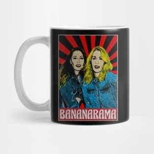 Bananarama Pop Art Fan Art Mug